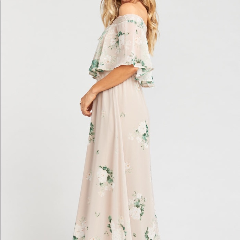 Show Me Your MuMu Floral Off-Shoulder Maxi Dress - Picture 4 of 13